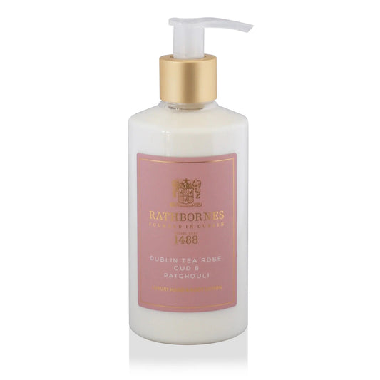 Dublin Tea Rose, Oud & Patchouli  Lotion