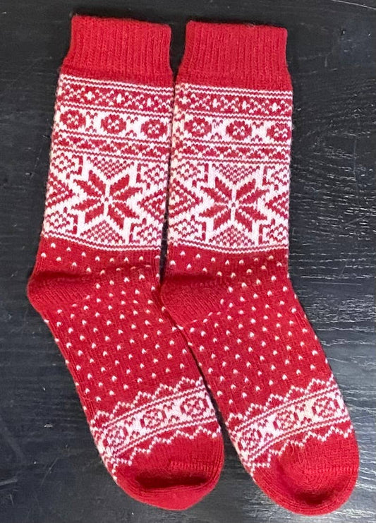 Wool Wear of Scandinavia Nordic Stars Wool Socks