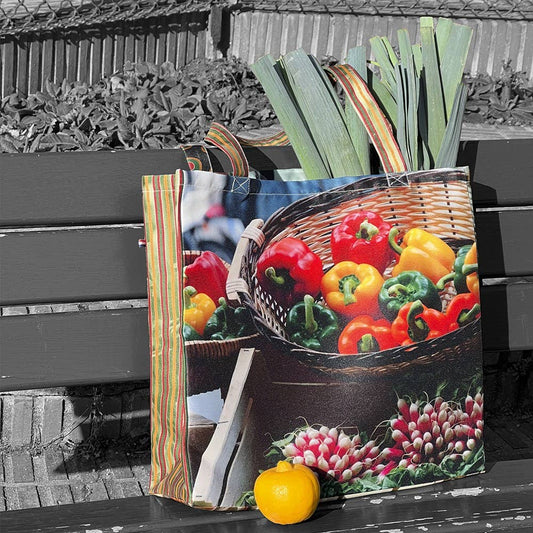 Maron Bouillie - “Peppers — Tomates” Market Tote