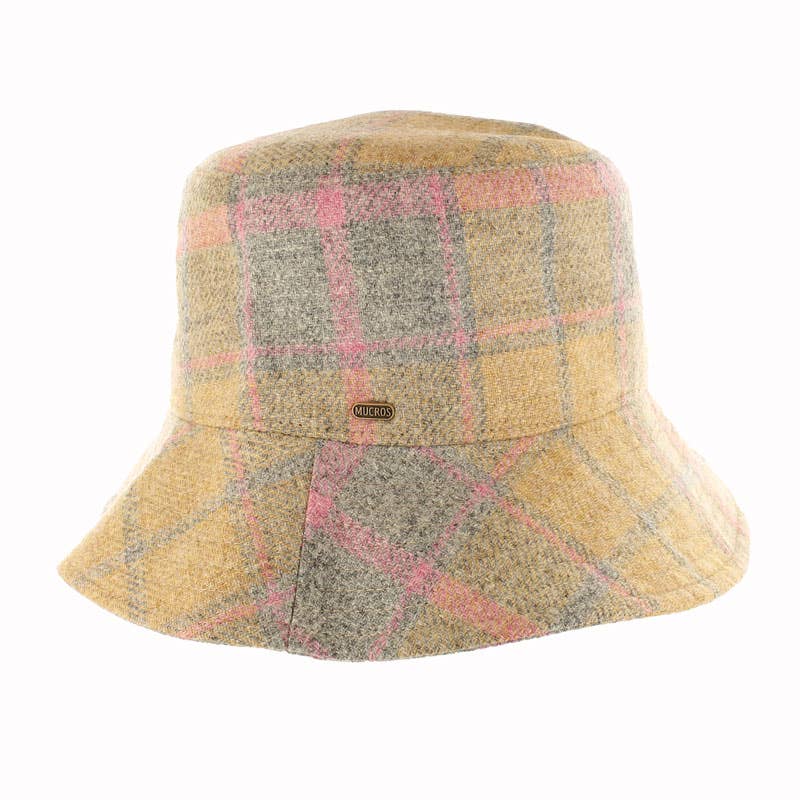 Mucros Weavers Erin Bucket Hat - Yellow