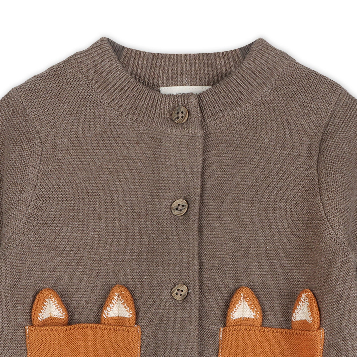 Viverano Organics - Fox Pocket Baby Knit Cardigan