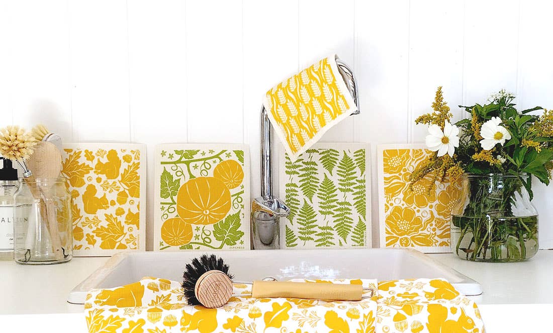 Jangneus - Bundle - Pumpkin - Leaves Green