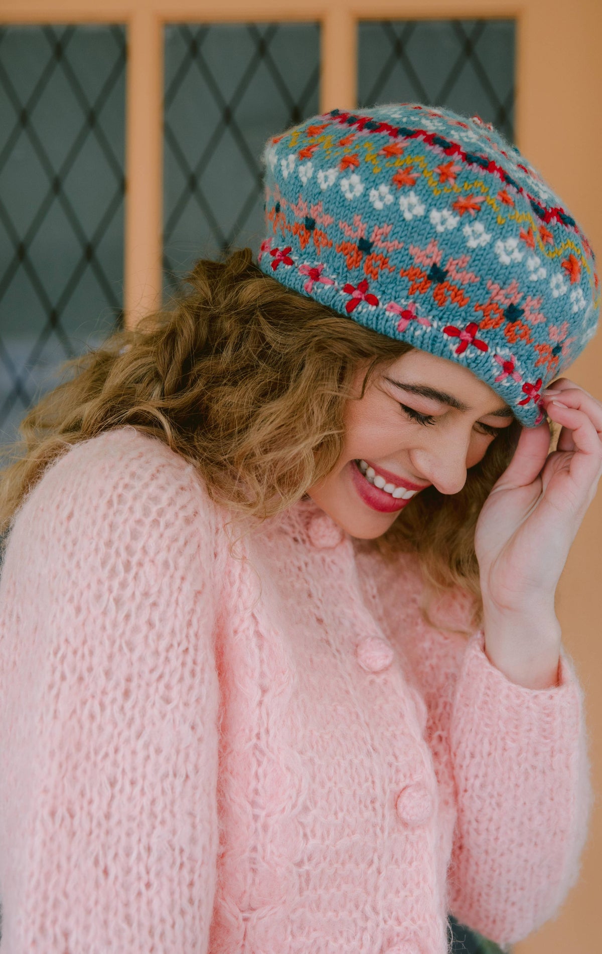 French Knot - River Beret - Turquoise