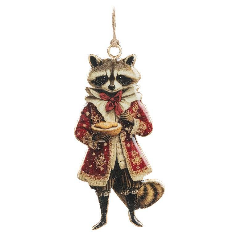 Abbott - Gentleman Raccoon Ornament