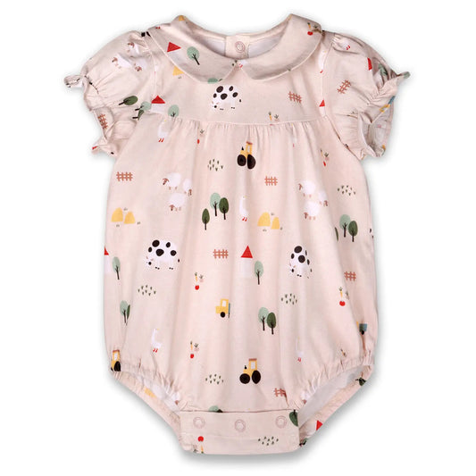 Viverano Organic Farm Bubble Baby Romper