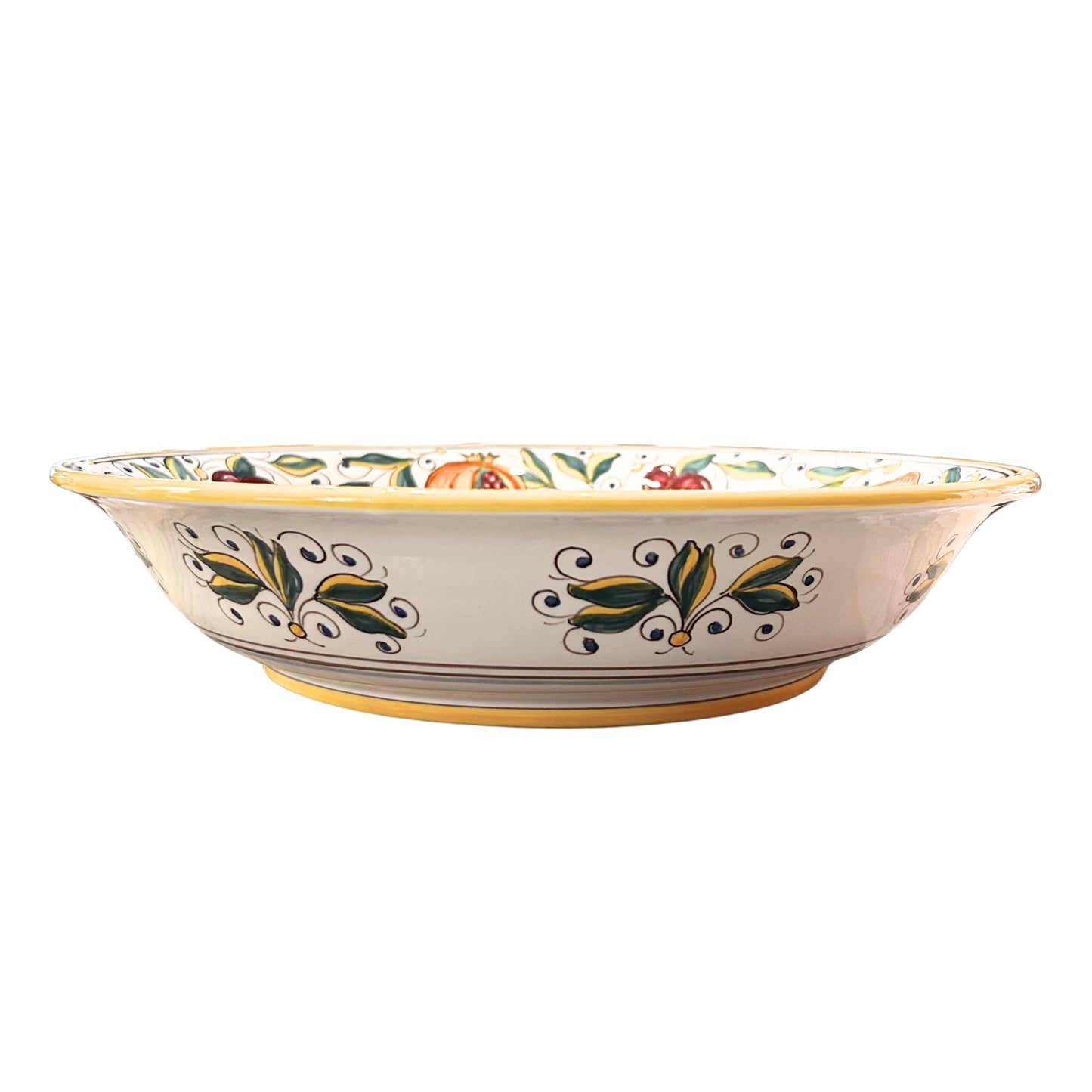Ubaldo Grazia Foglie Fruta Pasta Bowl