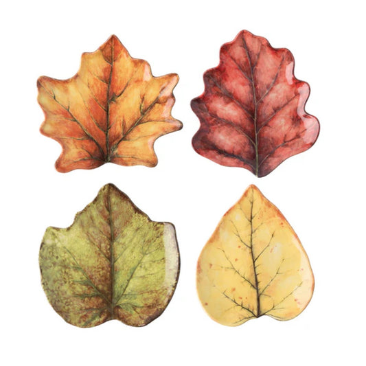 Forest Walk Leaf Plate Set/4