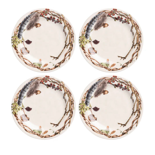 Forest Walk Party Plate Set/4