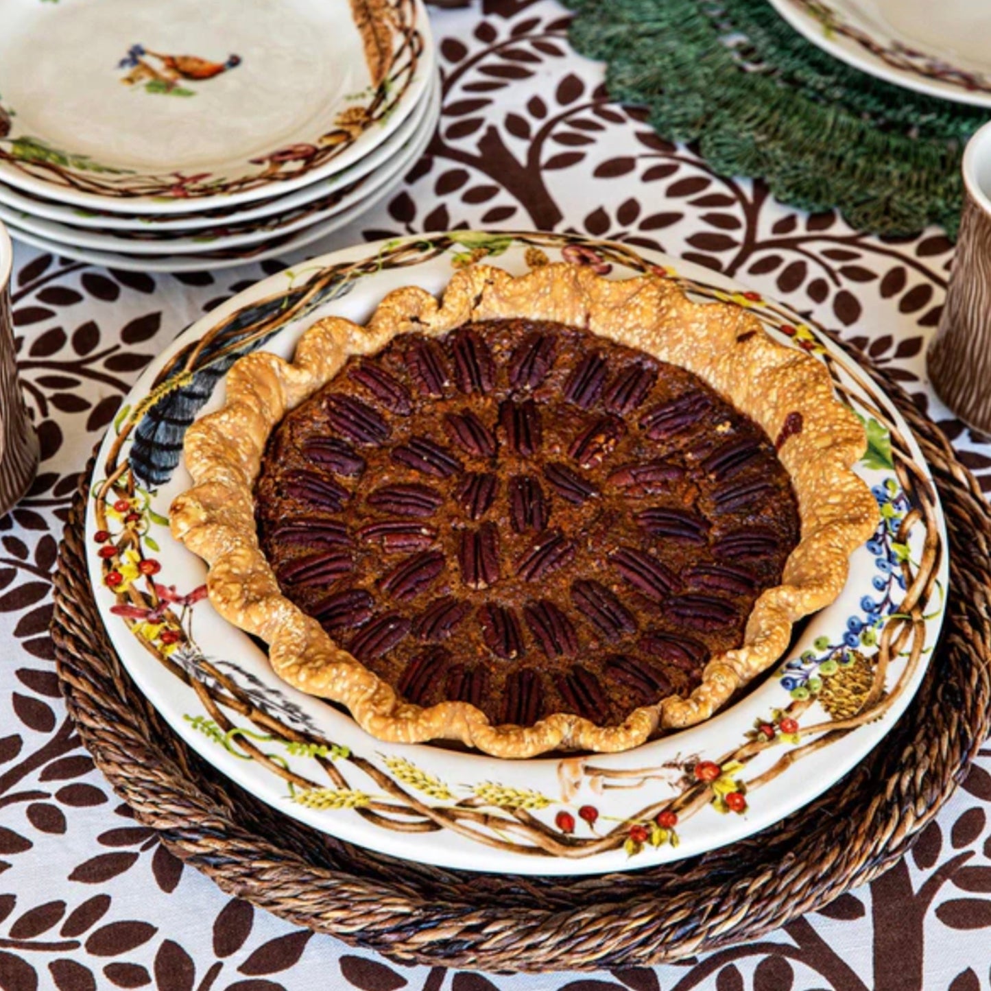 Forest Walk Pie Dish