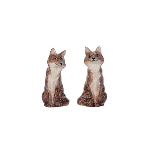 Juliska Clever Creatures Fox Salt and Pepper Set