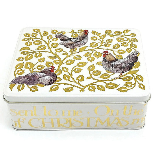 Emma Bridgewater French Hens Rectangular Tin