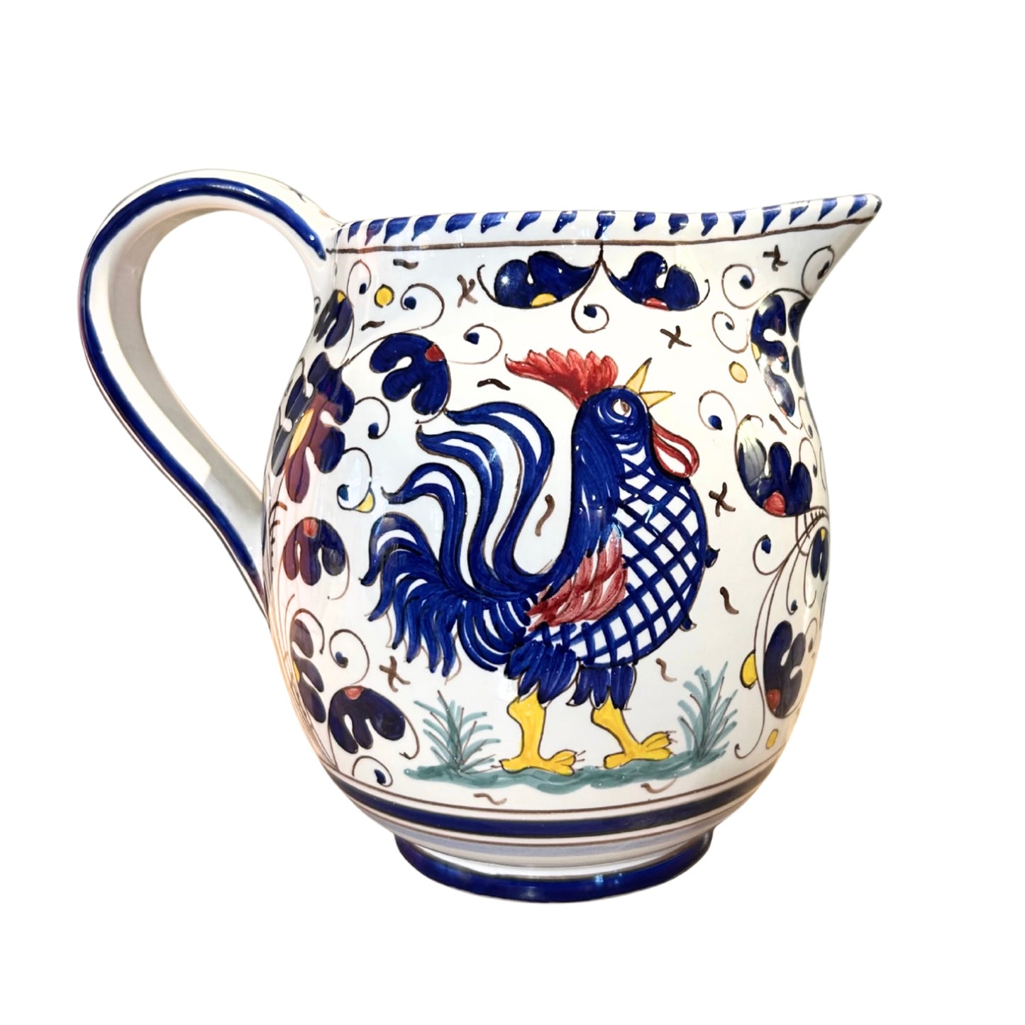 Ubaldo Grazia Gallo Blue Pitcher