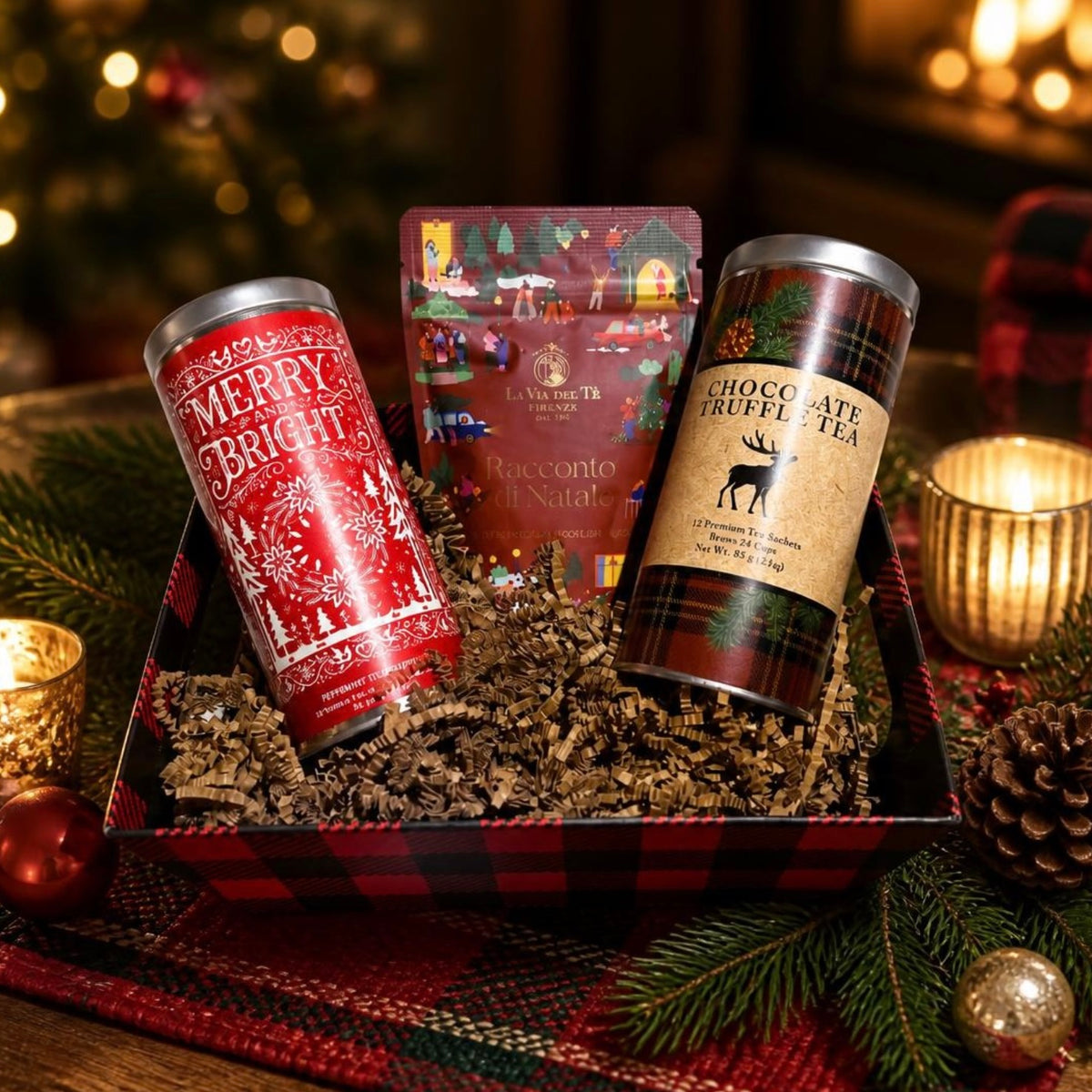 Holiday Tea Gift Basket