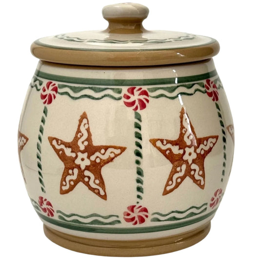 Limited Edition Gingerbread Star Lidded Jar 2024