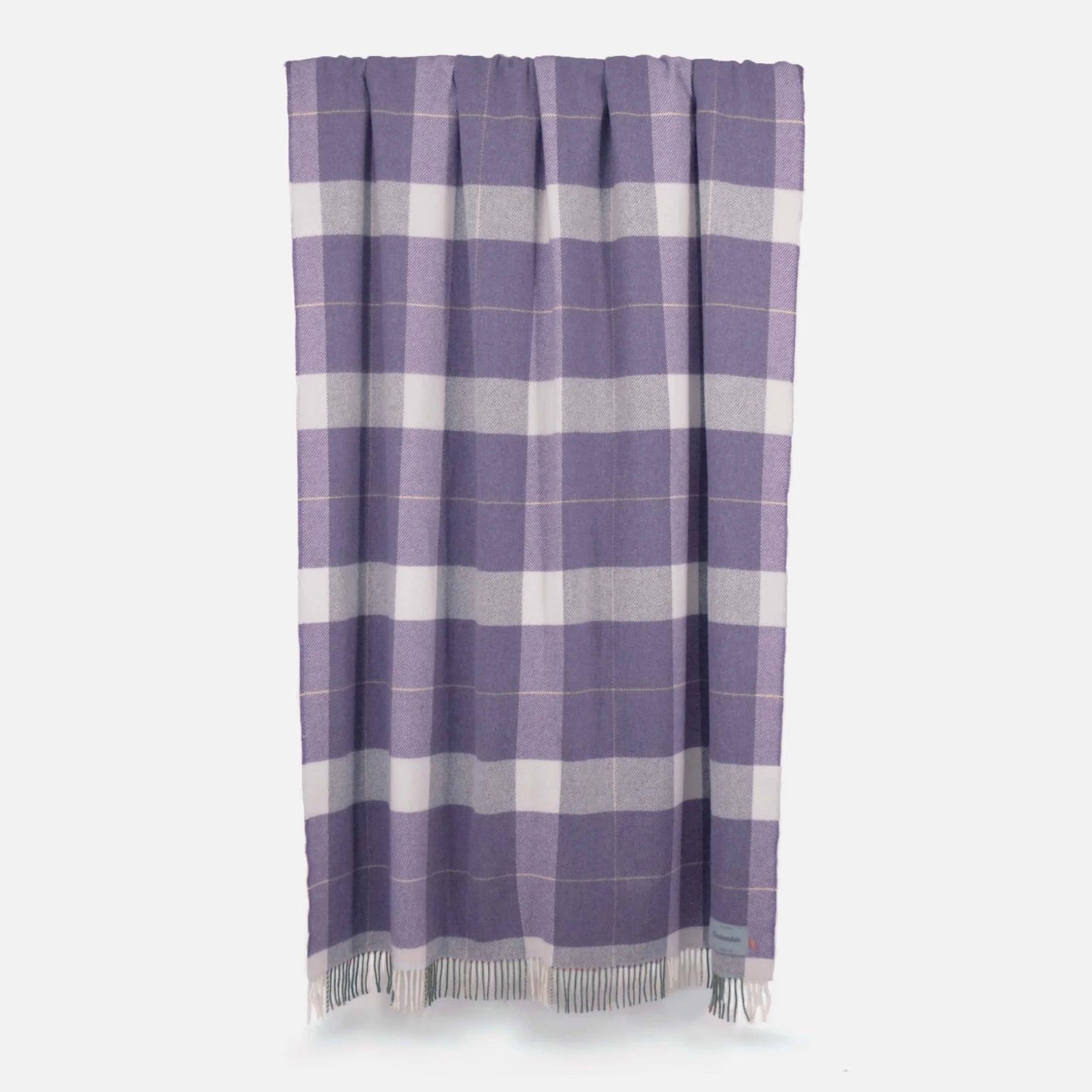 Grape Glynn Lambswool Large Throw