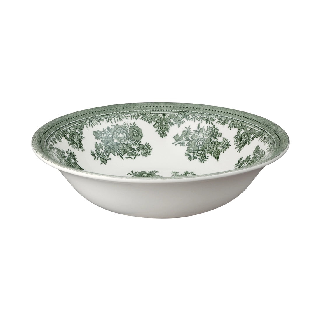 Green Asiatic Pheasants Pudding/Soup Bowl