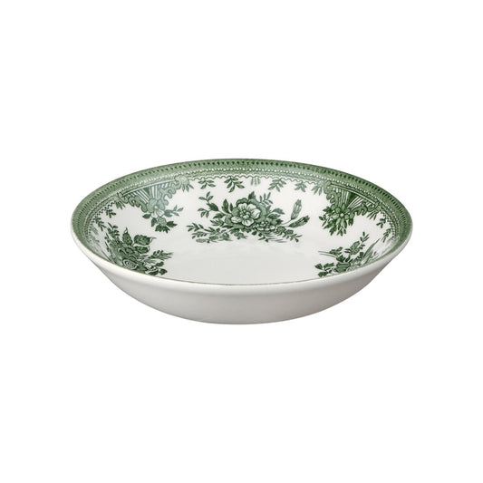 Green Asiatic Pheasants Butter Pat Dish