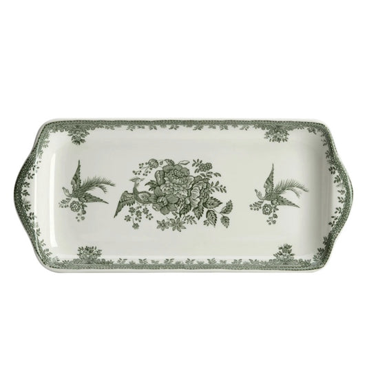 Green Asiatic Pheasants Sandwich Tray