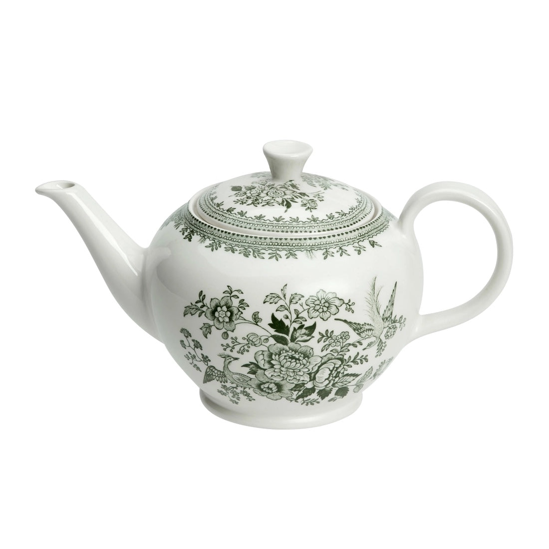 Burleigh Green Asiatic Pheasants Large Teapot