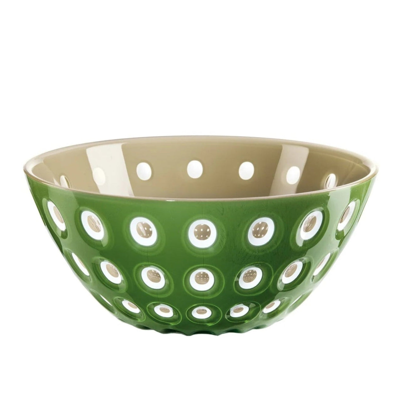 Guzzini Green Le Murrine Large Bowl - Organic Plastic