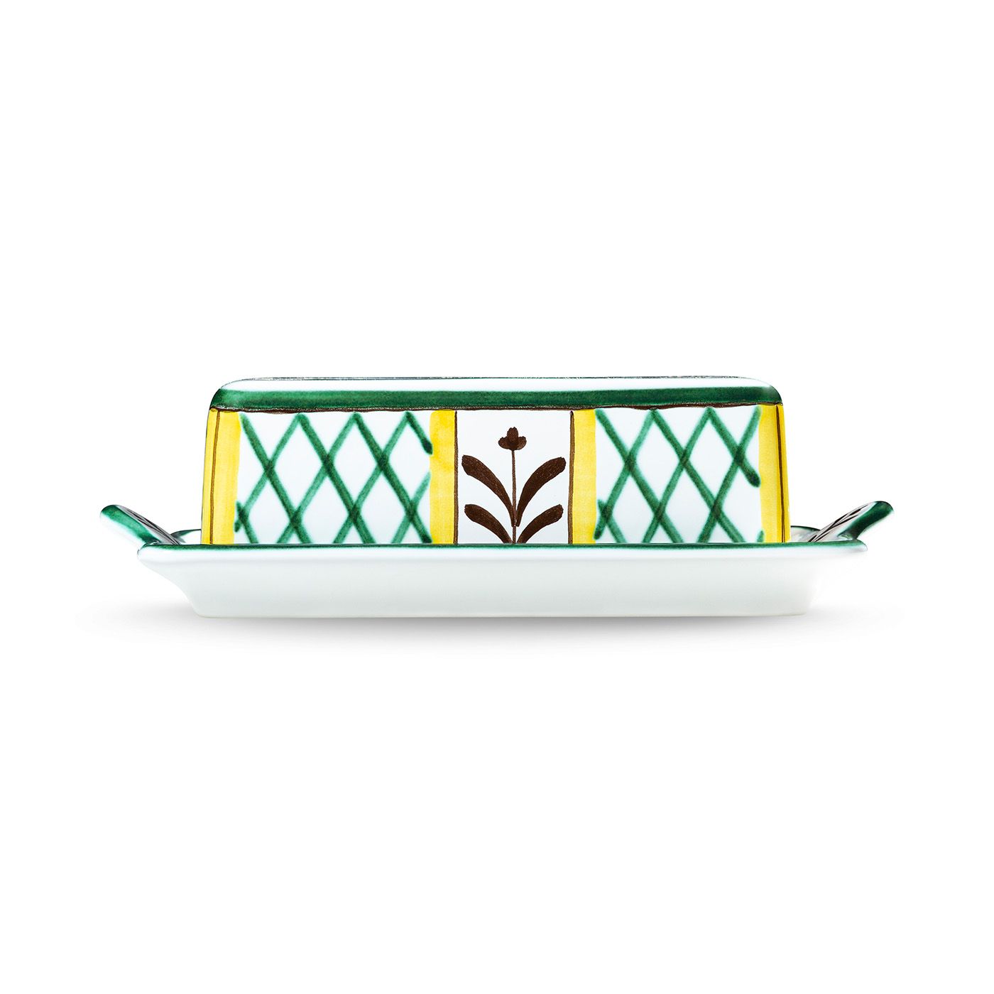 Hunter's Delight Butter Dish Lg