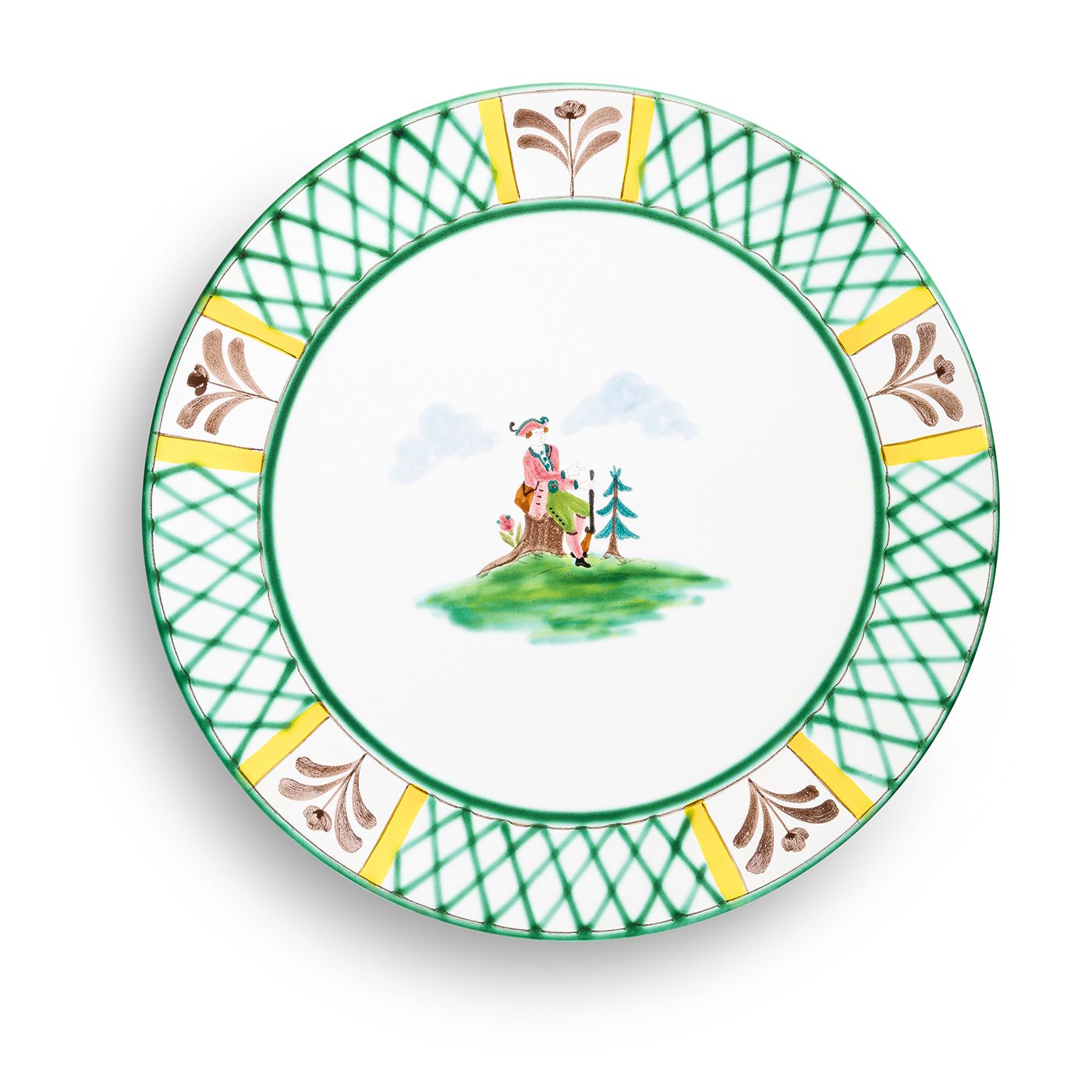 Hunter's Delight Coupe Plate 11 inch