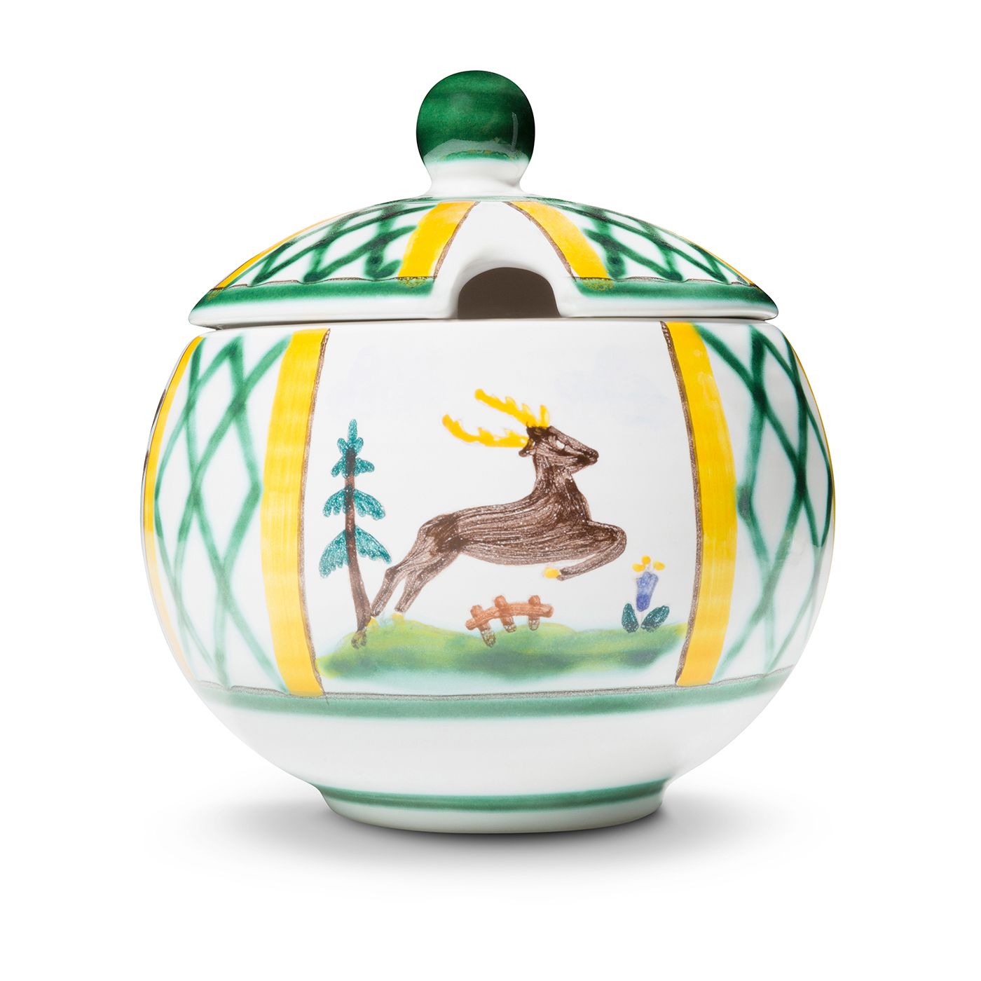 Hunter's Delight Sugar Bowl Deer w/Cut-Out