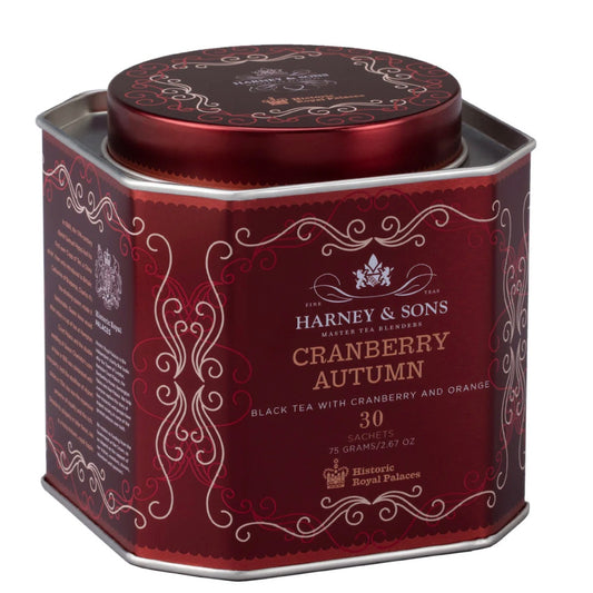 Harney & Sons Cranberry Autumn Tea Sachets - 30ct