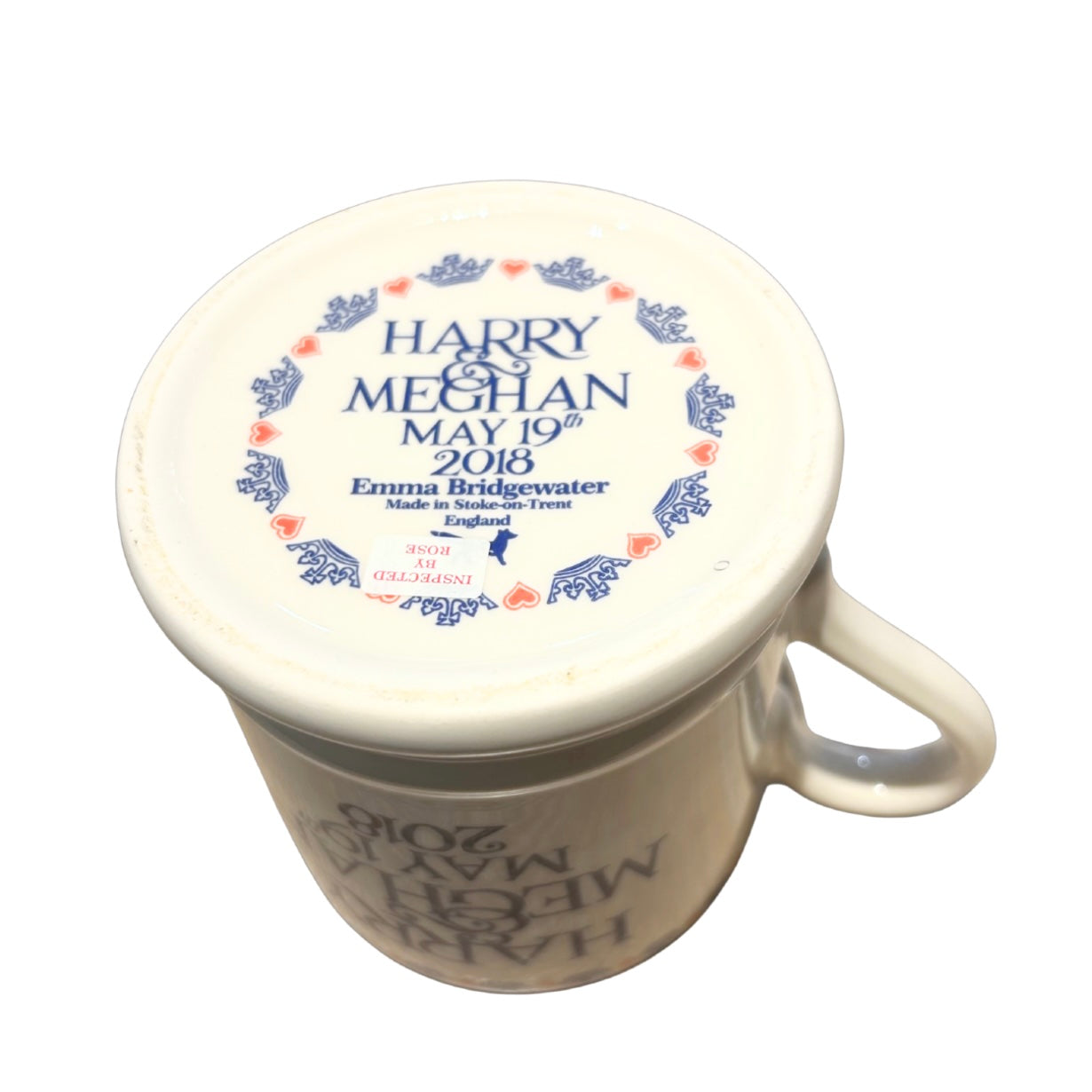 Emma Bridgewater Harry & Meghan May 19th 2018