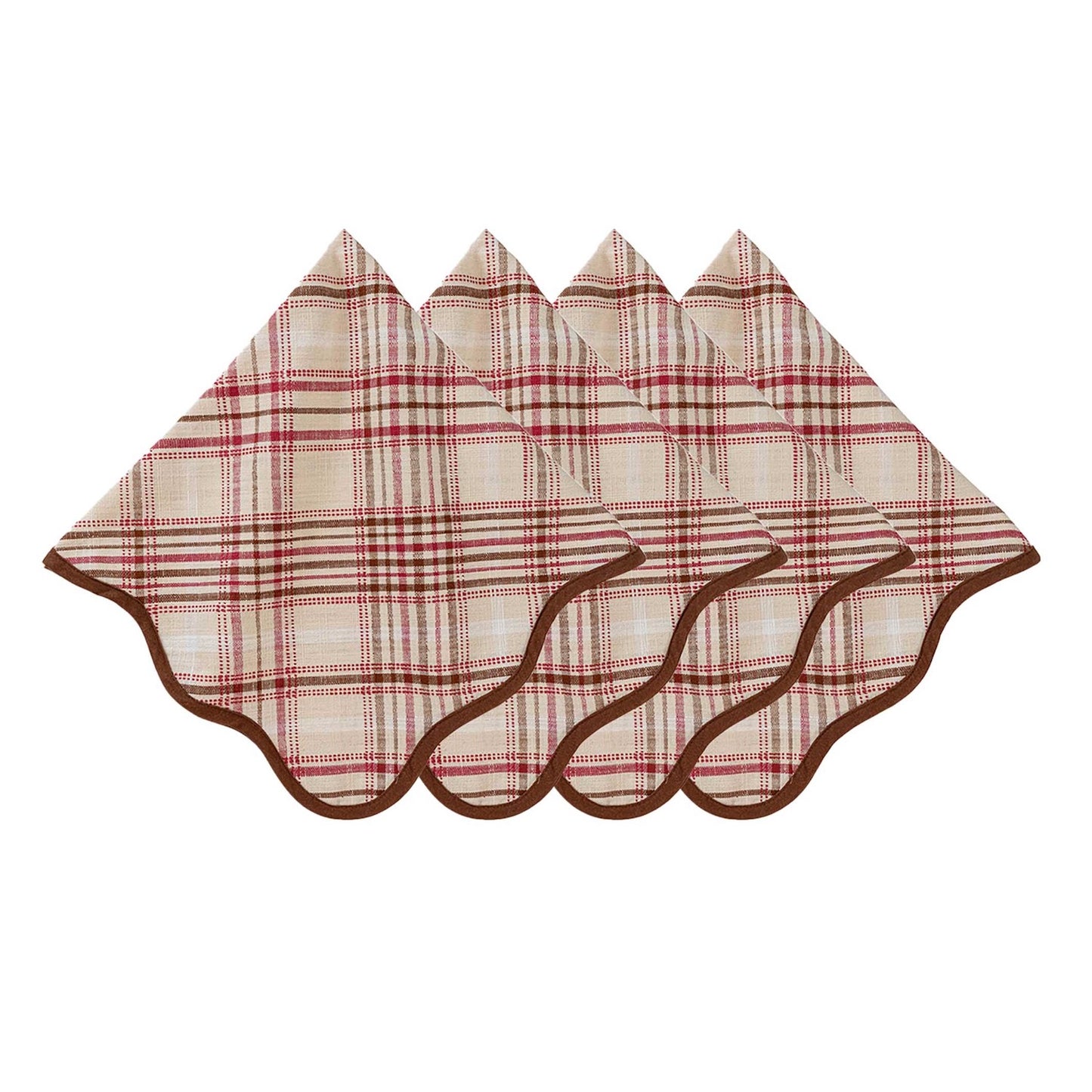 Harvest Tartan Napkin Set/4