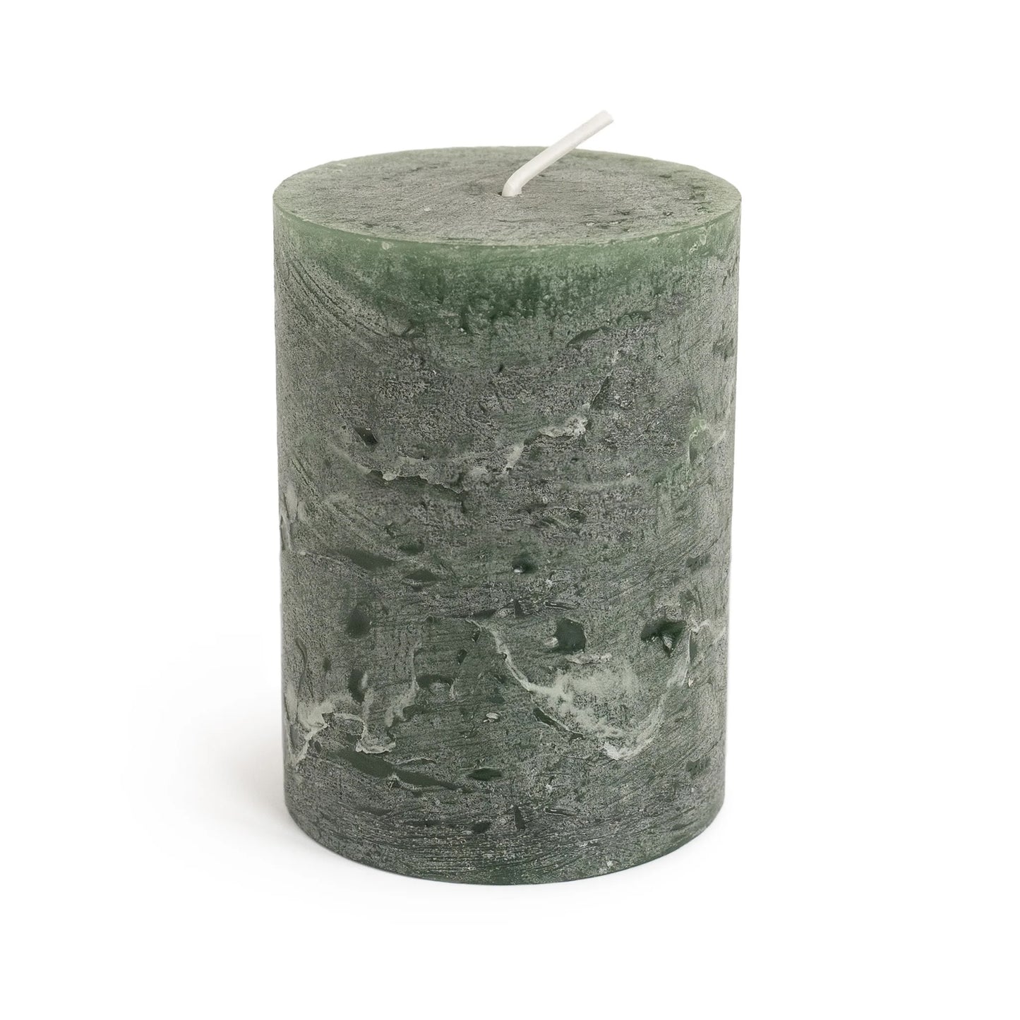 Simon Pearce Rusteli Hunter Green Pillar Candle
