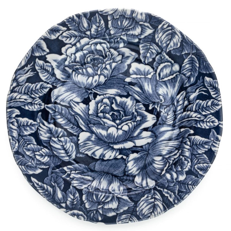 Blue Hibiscus 8.5" Medium Plate