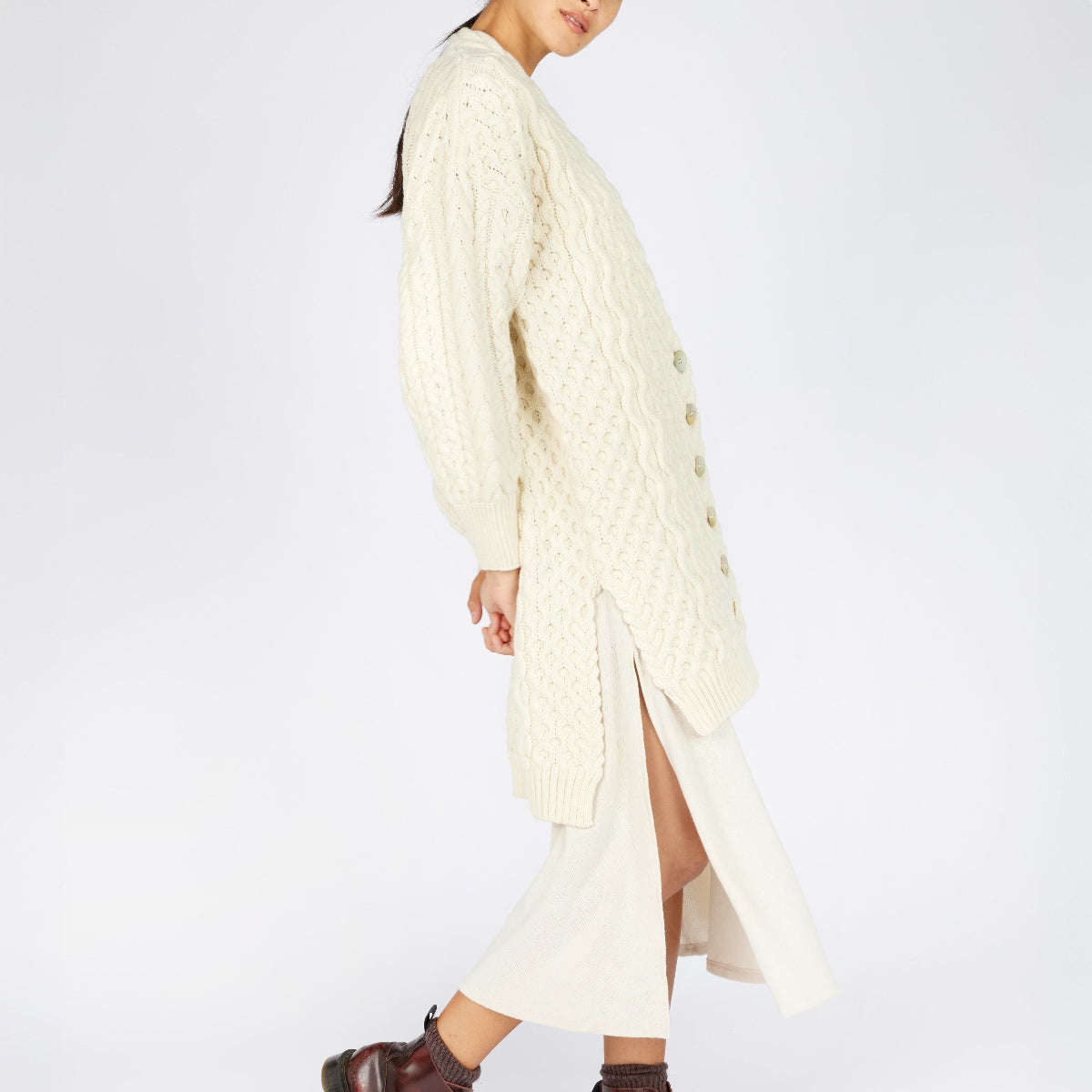 IrelandsEye Women's Talulla Cardigan -  Natural