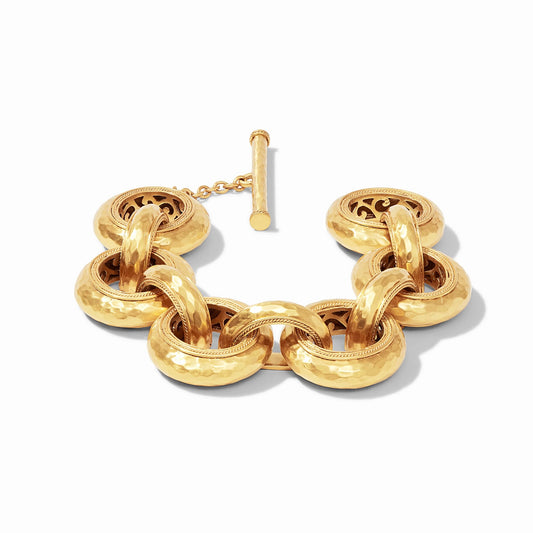 Julie Vos Cannes Link Bracelet - Gold / Long