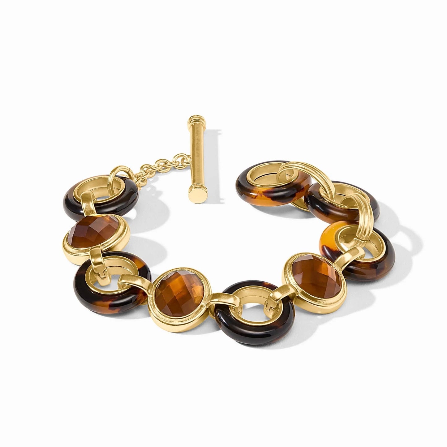 Julie Vos Carnaby Stone Bracelet - Tortoiseshell
