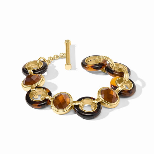 Julie Vos Carnaby Stone Bracelet - Tortoiseshell