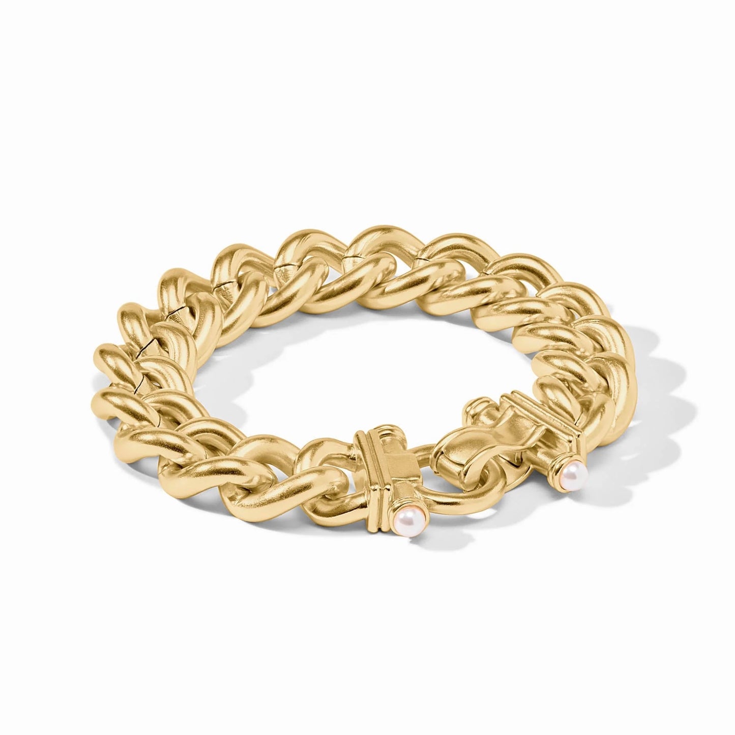 Julie Vos Dolce Link Bracelet - Pearl / Regular