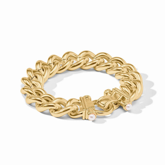 Julie Vos Dolce Link Bracelet - Pearl / Regular