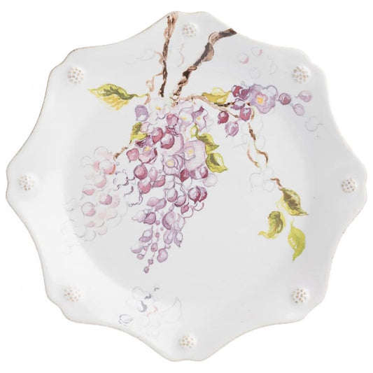 Juliska Berry & Thread Floral Sketch Dessert/Salad Plate - Wisteria