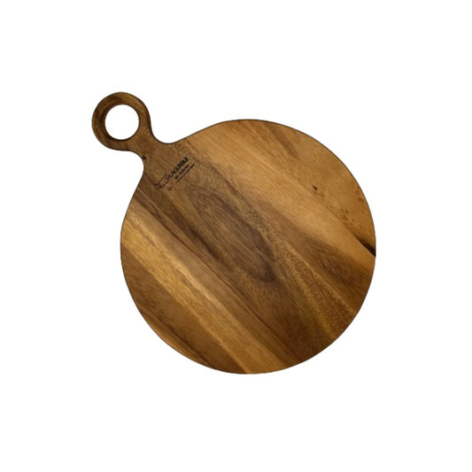 Laguiole en Aubrac Round Acacia Tray