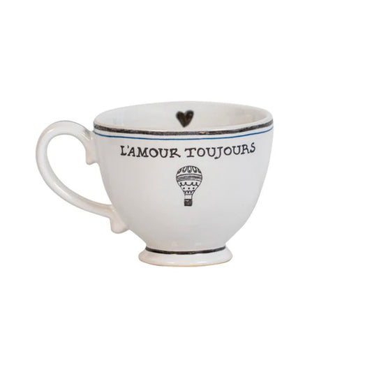 Juliska L'Amour Toujours Coffee Cup