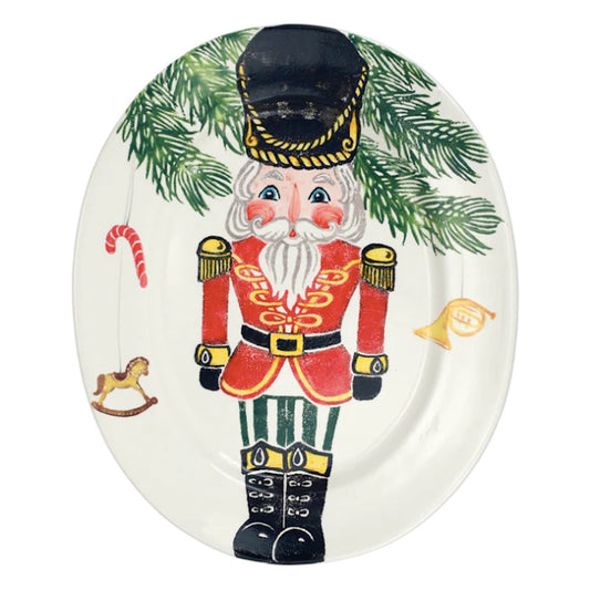 Nutcrackers Large Oval Platter