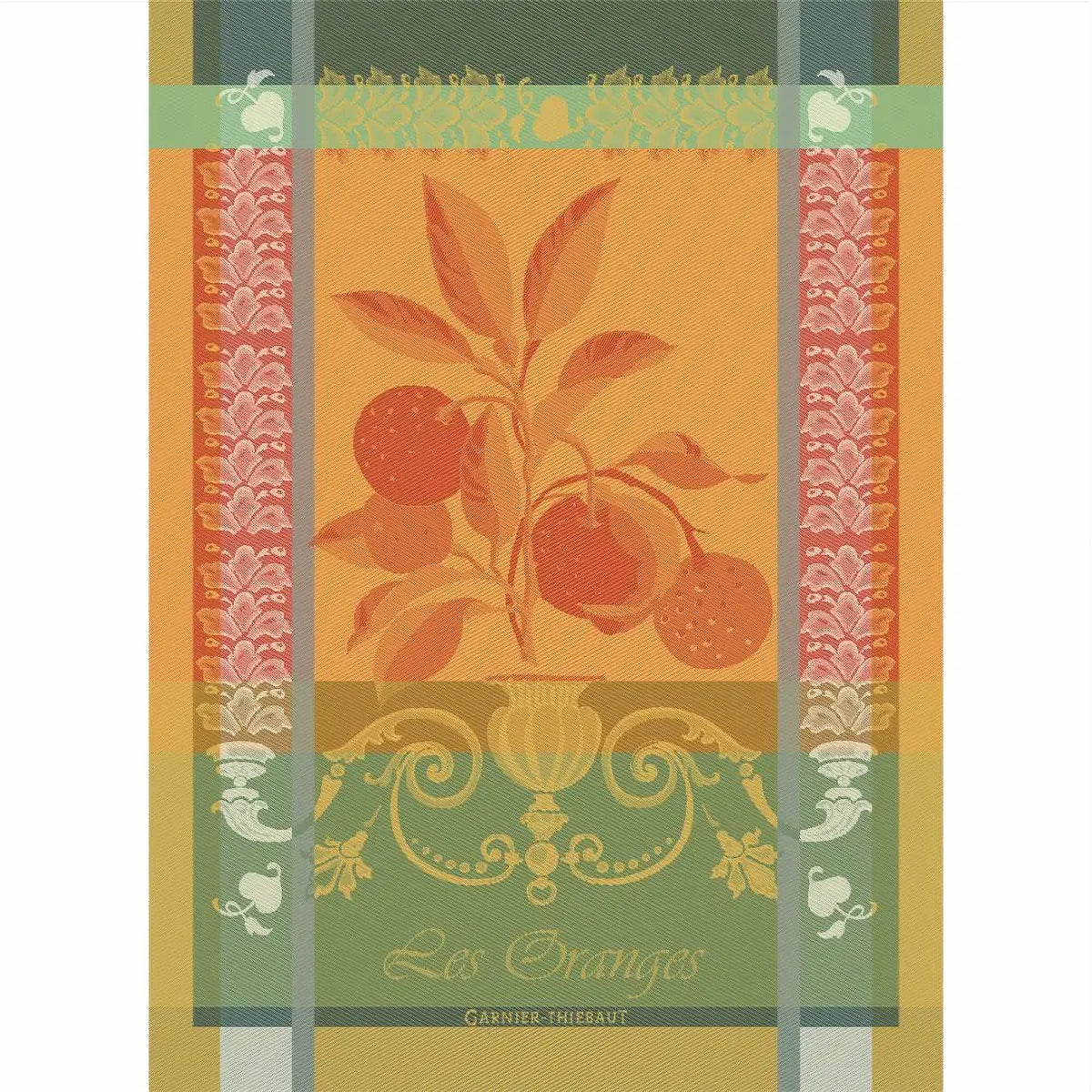 Garnier Thiebaut Les Oranges Mandarine Kitchen Towel