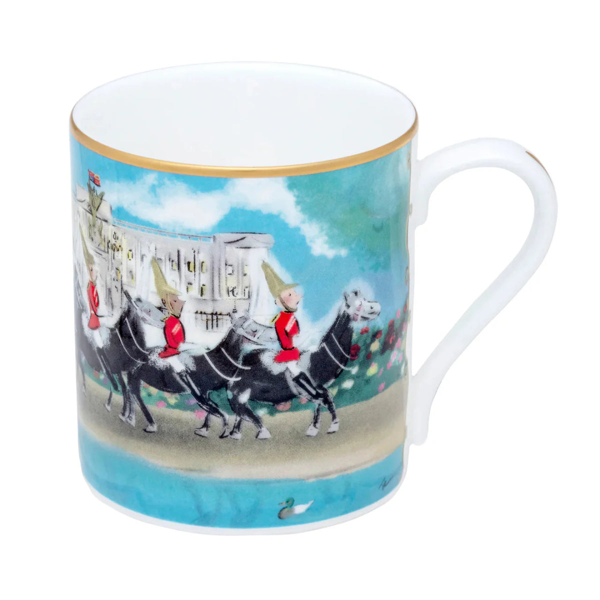 Halcyon Days Life Guards on Parade Mug