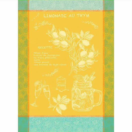 Limonade Au Thym Soleil Kitchen Towel