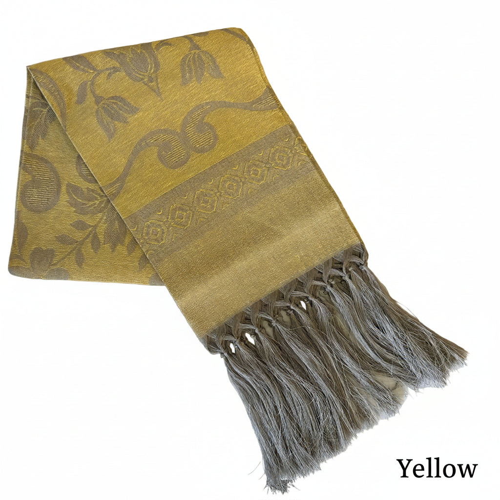 Tessitura Pardi Damasco Rustica 100% Linen Large (Bath) Towel with Fringe