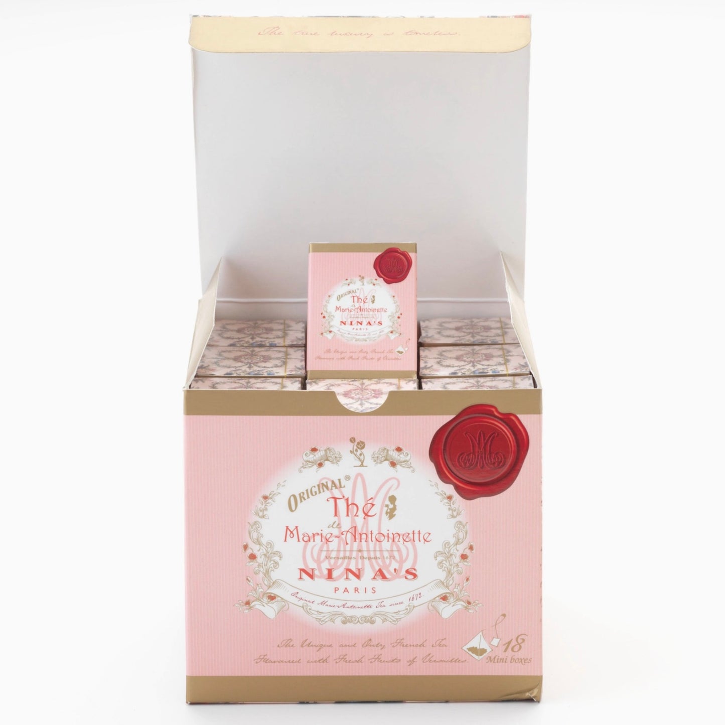 Marie Antoinette Single Tea Boxes 18ct