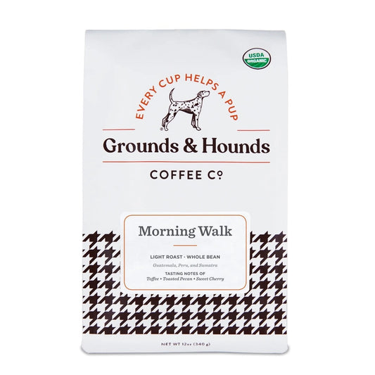 Grounds & Hounds Morning Walk Breakfast Blend - Whole Bean