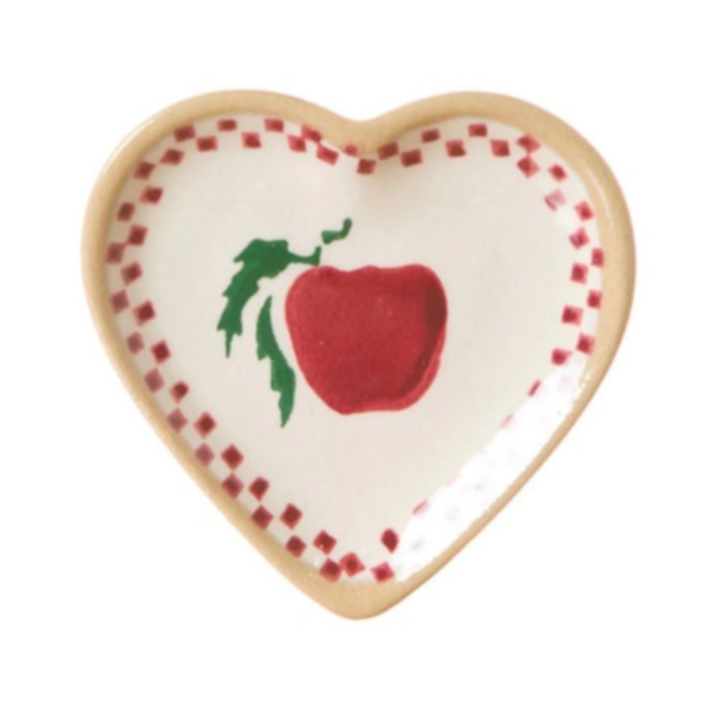 Apple Tiny Heart Plate