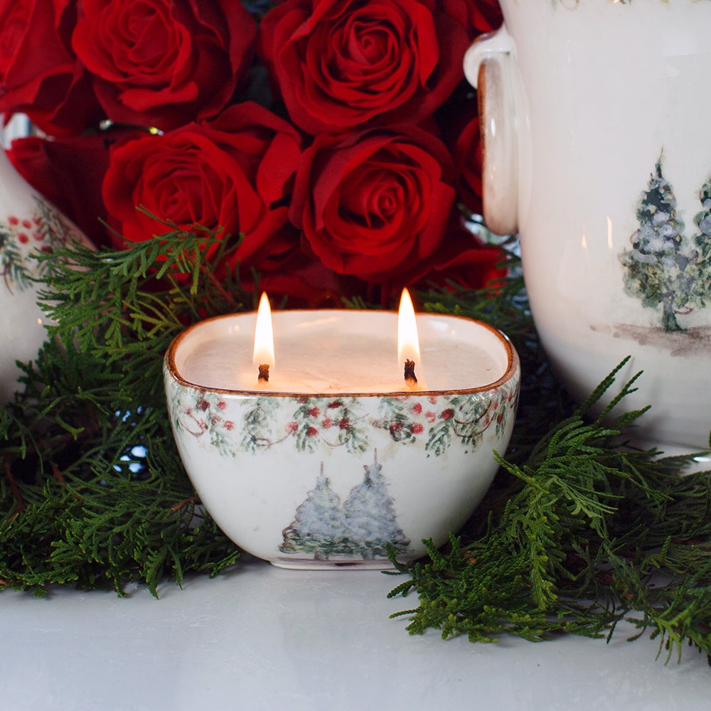 Natale Small Square Candle